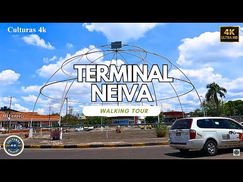 POV Walking Tour NEIVA/COLOMBIA [ Terminal De Transportes De Neiva ] Culturas 4K