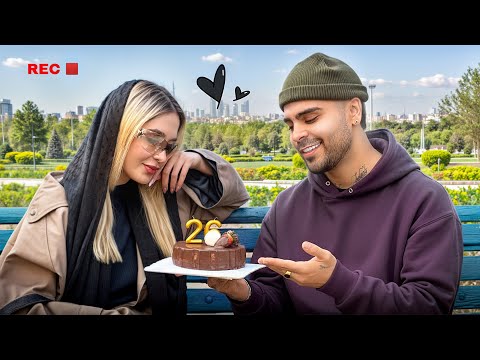 دختره دلش شکسته بود💔کمکش کردم❗️😉