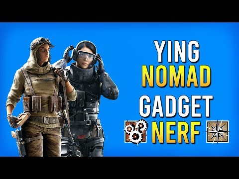 Nomad Airjabs & Ying Candelas Nerf - TTS - Operation Burnt Horizon | Rainbow Six Siege