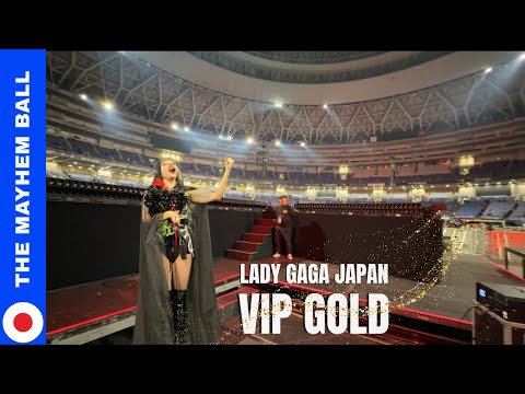 VIP Gold Experience 🇯🇵🖤✨| Inside Lady Gaga’s The Mayhem Ball Tour in Japan
