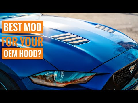 Best mod for your OEM 2018/2019 Mustang hood?