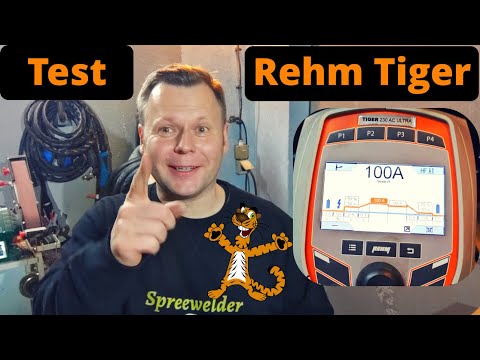 REHM TIGER 230 AC Ultra in a short test | Amateur welder vs. professional welder