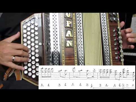 Leitnalm Polka Übungsmuster 3 und Teil 1 ganz