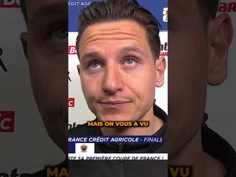 👀 Florian Thauvin explique ses larmes après la victoire en Coupe de France ! #shorts