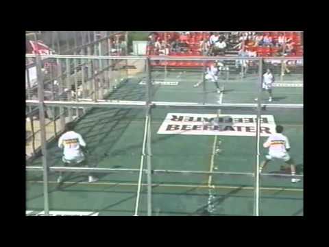 Final de selecciones masculinas del primer mundial de pádel: Argentina Vs. España