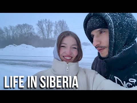 Day in a Big Siberian City at -30 °C🥶 Birthday of My Husband And Big Shopping 🥳