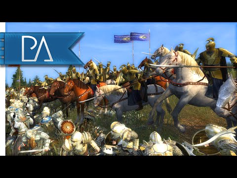 MIDDLE EARTH SMACKDOWN - Third Age Total War Gameplay