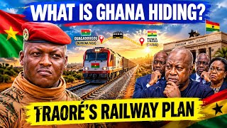 IBRAHIM TRAORÉ WANTS THE GHANA–BURKINA RAILWAY — SO WHY IS GHANA MOVING SO SLOWLY?