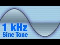 1kHz Sine Wave Test Tone Signal