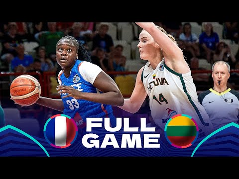 France v Lithuania | Full Basketball Game | FIBA Women's EuroBasket 2025 | Quarter-Finals