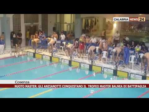 COSENZA: NUOTO MASTER, GLI ANZIANOTTI CONQUISTANO IL TROFEO MASTER BALNEA DI BATTIPAGLIA