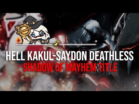 , title : 'LOST ARK - Deathless Hell Kakul-Saydon 'Mayhem Shadow' Title'