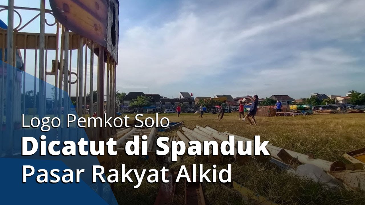  Logo  Pemkot Dicatut di Spanduk Pasar  Rakyat  Alkid Pemkot 