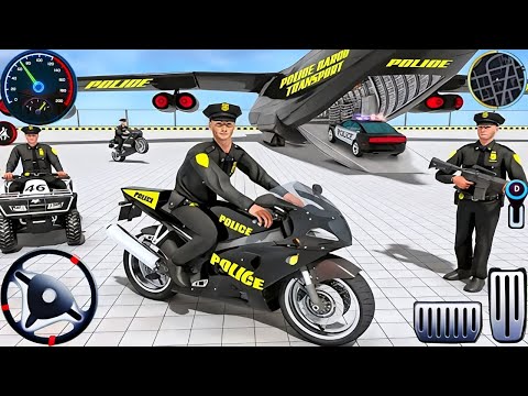 Police Car Chase Simulator 3D Game - Real Cop Cars Driving Simulator 2025 - Android GamePlay