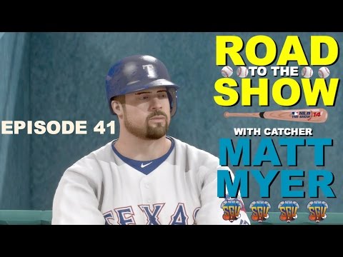 MLB 14 The Show (PS4): Matt Myer (Catcher) Road To The Show - EP41