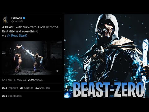 LORD ED BOON Is IMPRESSED With My Sub-Zero In Mortal Kombat 1