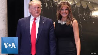 President Trump and First Lady Attend Christmas Eve Dinner