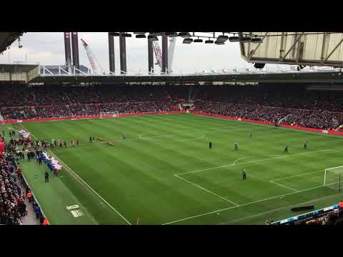 Middlesbrough walk out