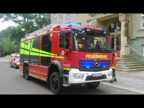 🚨 DLA(K) 23/12 + HLF 20 Freiwillige Feuerwehr Auerbach, Einsatz BMA Oberschule Geschwister Scholl