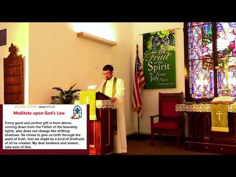 September 5th - Pentecost 15th service