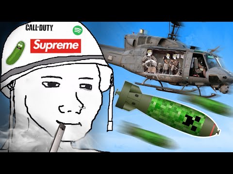 Fortunate Son but it's Gucci Gang in Iran