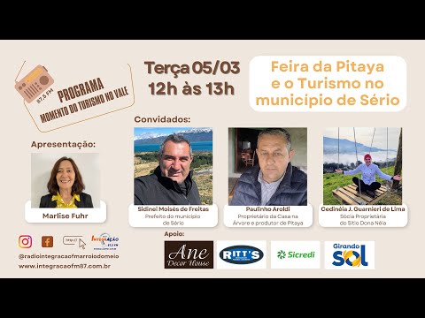 Feira da Pitaya e o Turismo no município de Sério