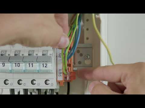 Kleinverteiler erweitern mit der WAGO-Verbindungsklemme 221