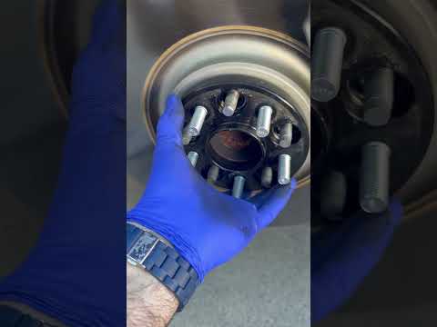 Cheap wheel adapters with incorrect hub bore causing vibration, VS exact fit H&R adapters worth $$$