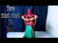 Tere mast mast do nain rajasthani ghoomar dance