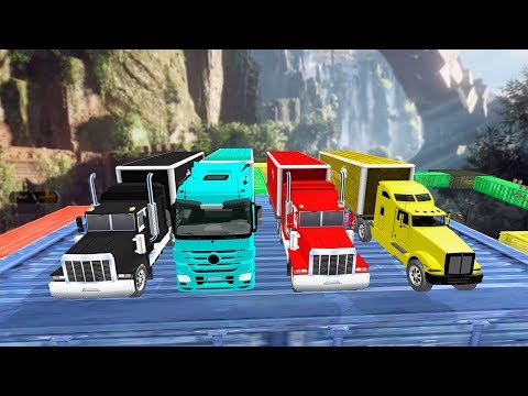 Impossible Ramp Car Driving  - American Truck Ramp Stunts - Android Gameplay