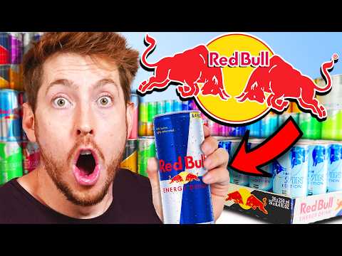 We Tried EVERY Red Bull Flavor!