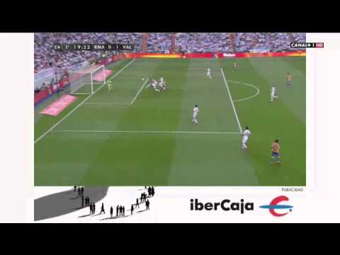 Francisco Alcacer Goal   Real Madrid vs Valencia 0 2 gol 2015