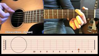Your Call [Guitar Lesson/Gitarren Tutorial] by SoundElement T#08