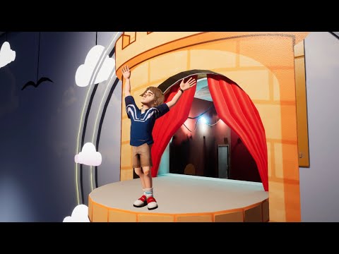 Gregory comes out of Sun's room and jumpscares himself - Five Nights at Freddy's: Security Breach