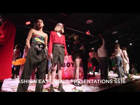 Fashion East Men's Presentations SS16 at London Collections Men