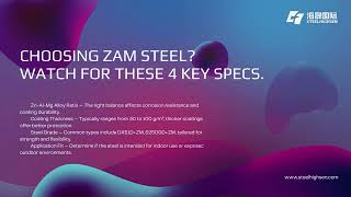 Download lagu 🔍 Choosing ZAM Steel? Watch for These 4 Key Specs mp3
