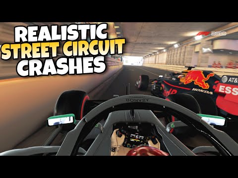 F1 REALISTIC STREET CIRCUIT CRASHES 2014-2022 #12