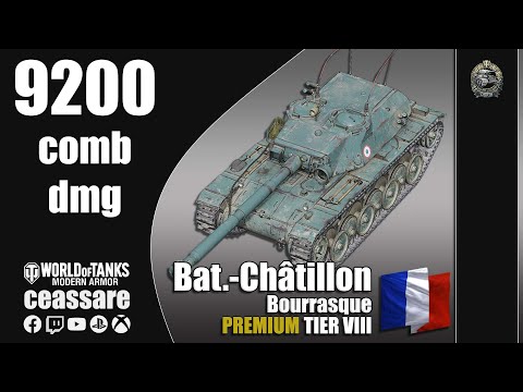 Bat.-Châtillon Bourrasque / WoT Console / PS5 / Xbox Series X / 1080p60 HDR