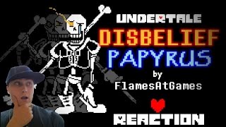 DISBELIEF (Papyrus&#39;s Genocide Route) [Undertale] REACTION!