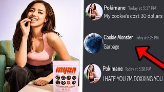 Trolling A ANGRY Pokimane Fan With Cookie Monster!