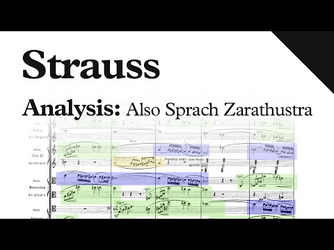 Strauss - Also Sprach Zarathustra, Op. 30 (Sheet Music) (Analysis)