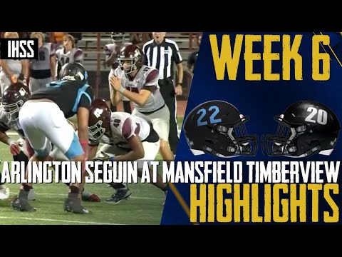 Mansfield Timberview vs Arlington Seguin Highlights - Unstoppable Jalen Woods Dominates the Field!