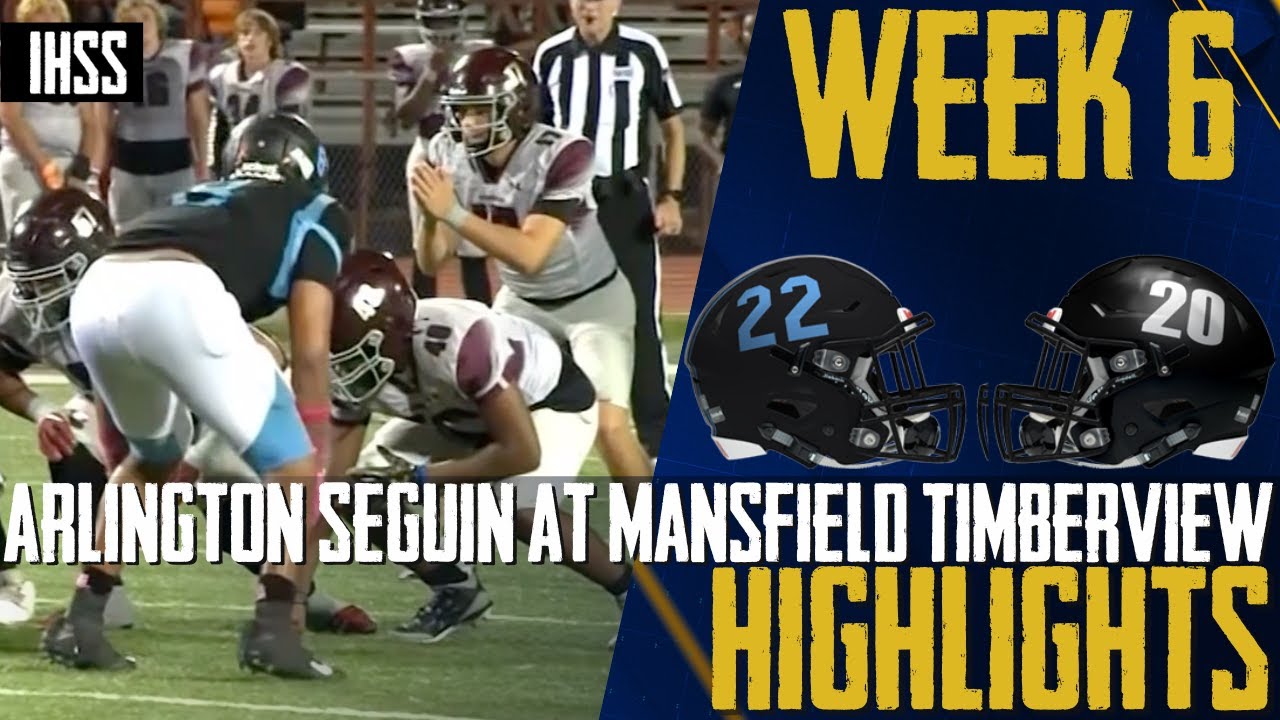 Mansfield Timberview vs Arlington Seguin Highlights - Unstoppable Jalen Woods Dominates the Field!
