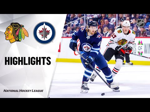 NHL Highlights | Blackhawks @ Jets 2/16/20