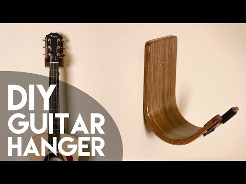 For Diy Guitar Hanger Bent Wood Lamination How To Woodworking Facegb