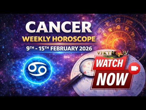 Cancer | Weekly Horoscope 9th 15th February 2026