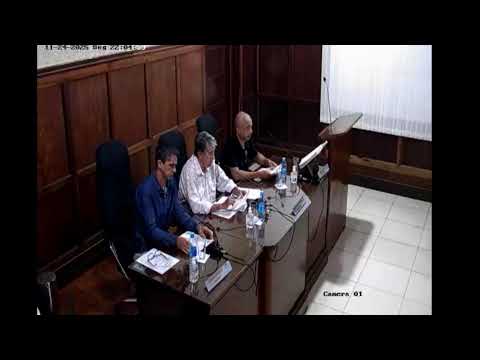 Sessão Ordinária de 24/11/2025 da Câmara Municipal de Tupi Paulista