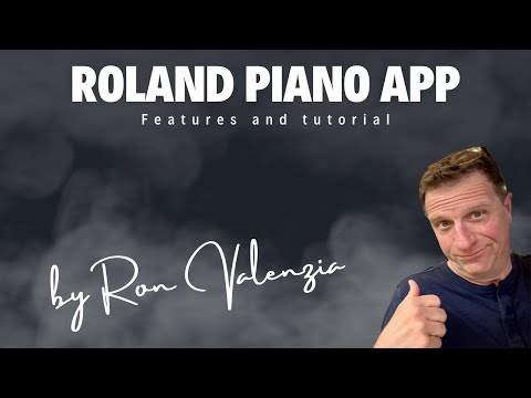 Roland Piano App  Features and Tutorial