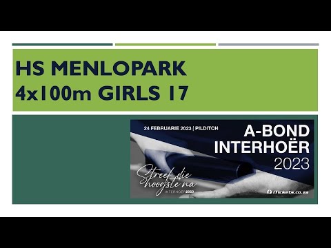 HS Menlopark wins 2023 A-Bond Interhoër 4x100m Girls 17 in 48.44s at Pilditch Stadium