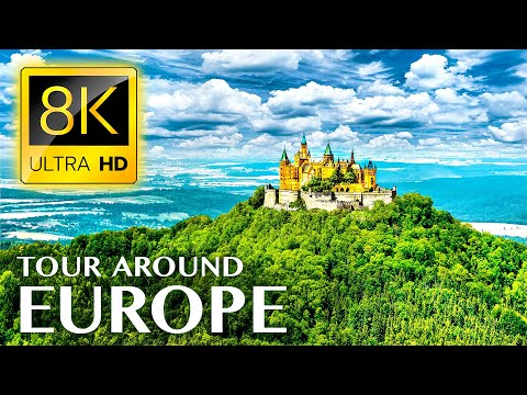 TOUR AROUND EUROPE 8K ULTRA HD